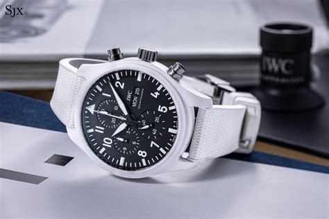 iwc white ceramic|iwc top gun ceramic.